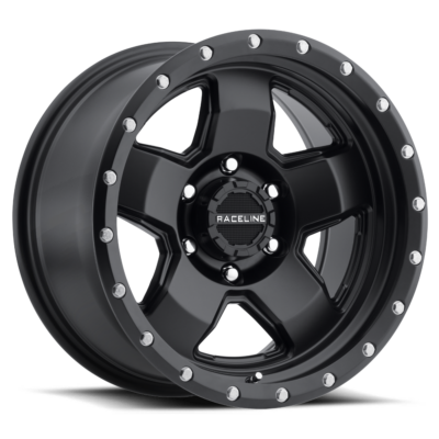 Raceline Combat Matte Black 25 Angle