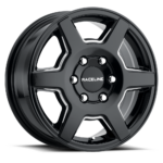 Raceline Surge Van Black Milled 25 Angle