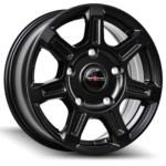 Spyder Enforcer Satin Black 25 Angle