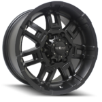 Spyder Rambo Satin Black 25 Angle