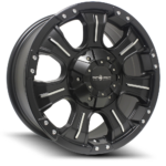 Spyder Sp 06 Satin Black Machined 25 Angle
