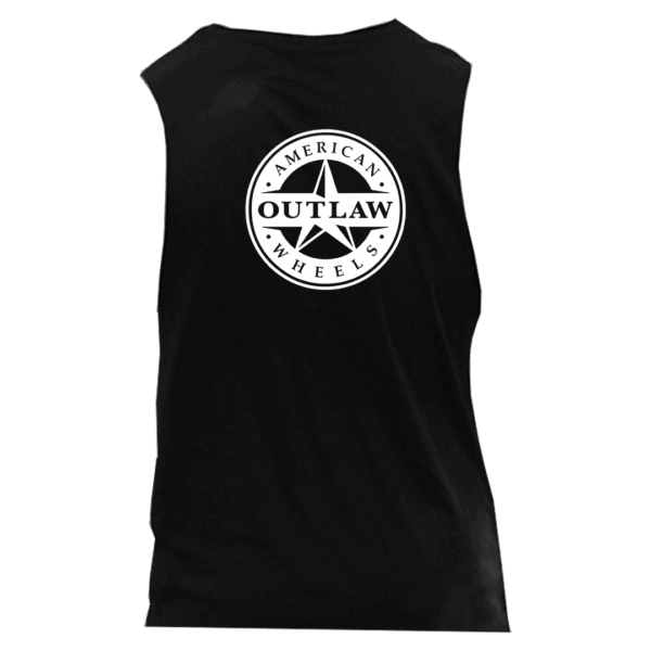 American Outlaw Mens Singlet Back