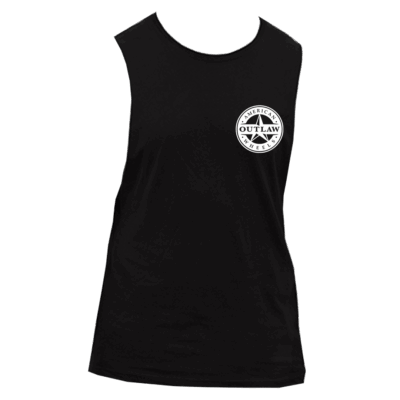 American Outlaw Mens Singlet Front