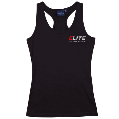 Elite Ladies Singlet Front
