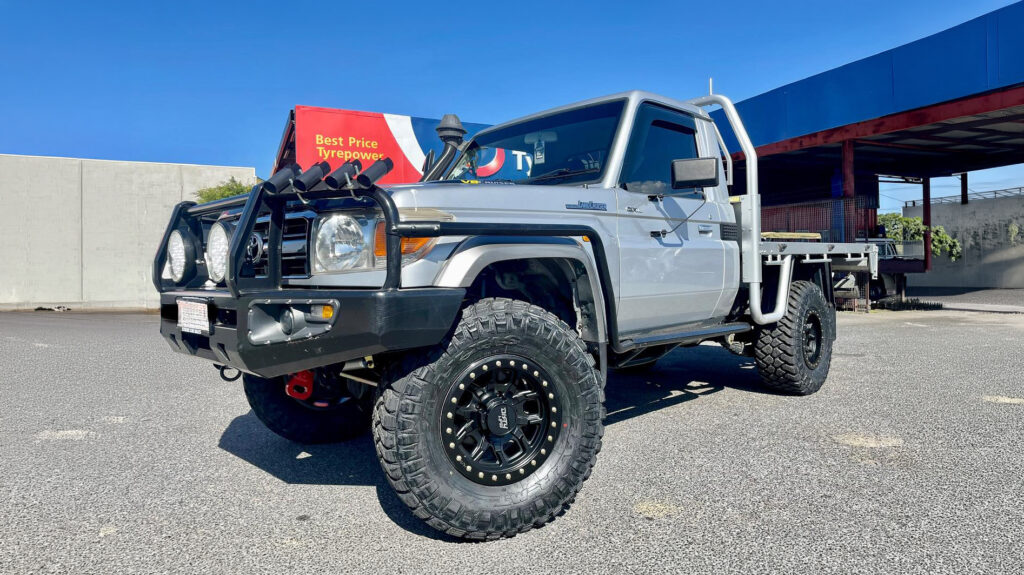Dwc Landcruiser 78 Dirty Life Dt 1 On A 79 Series Landcruiser By Tyrepower Rockhampton