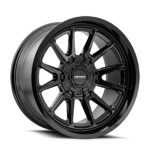Mayhem Wheels Intrepid Gloss Bloack Face