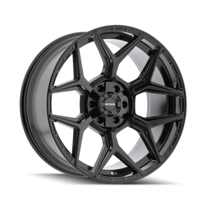 Mayhem Wheels Vanquish Gloss Black Front