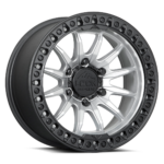 Trail Matte Silver With Matte Black Ring 2e
