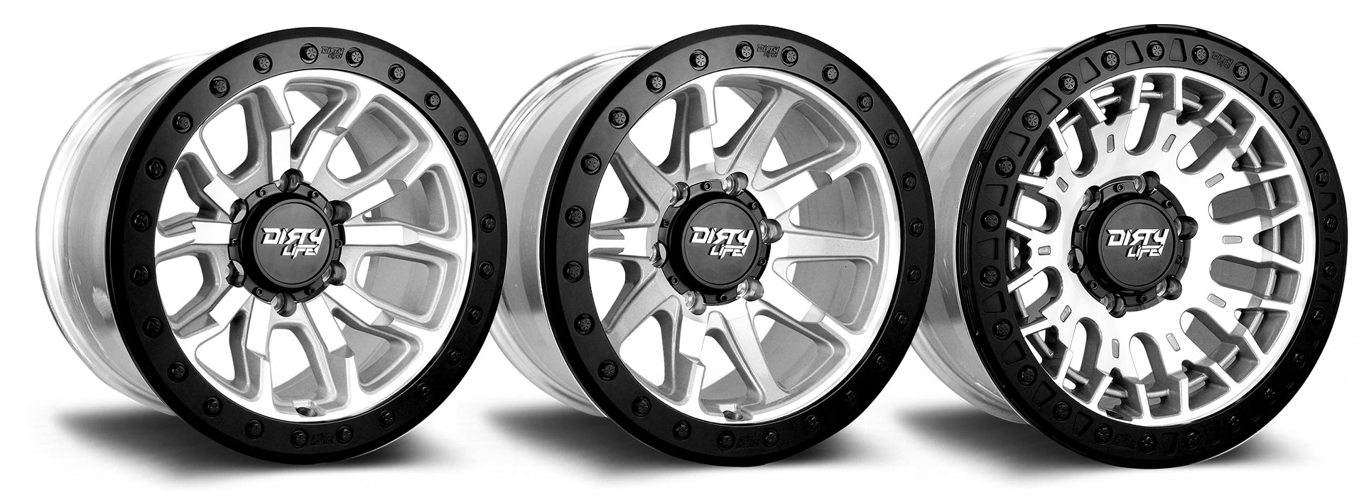Dirty Life Machined Black Lip Range